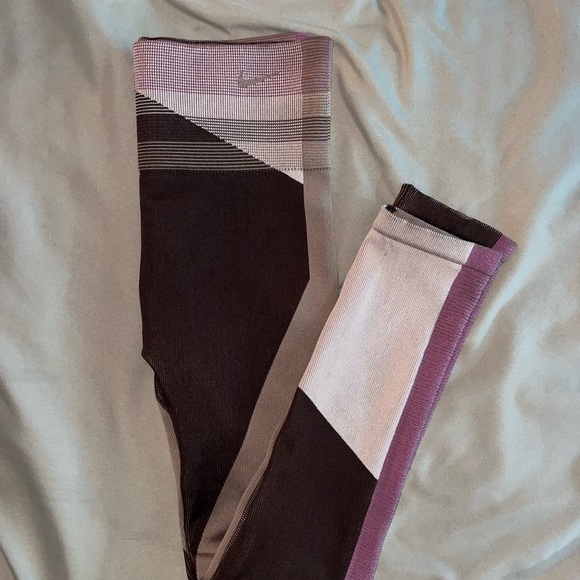 Nike Sculpt Lux Icon Clash 7/8 Tights CJ4135-283 - Picture 7 of 9